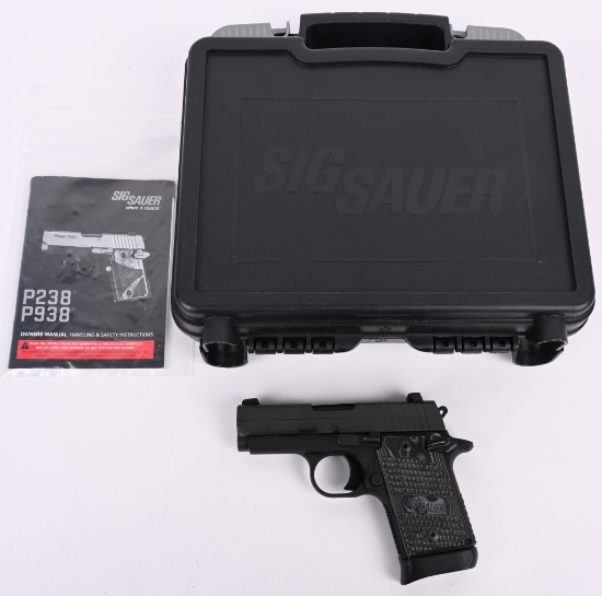 BOXED SIG SAUER P938 SEMI AUTO PISTOL