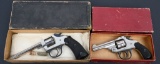 PAIR OF US REVOLVER CO,.22 REVOLVERS W/ BOXES