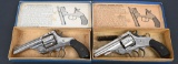 PAIR OF H&R 32 TOPBREAK REVOLVERS IN BOXES
