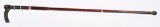 UNUSUAL SINGLE SHOT CANE GUN