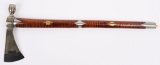 CONTEMPORARY PEACE PIPE WITH TWO PIECE HEAD