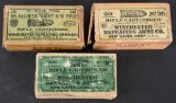 THREE BOXES .38 RIMFIRE AMMO