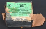 EARLY SEALED TIN KYNOCH .470 N.E. AMMO