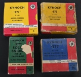 (4) BOXES KYNOCH .577 AMMO