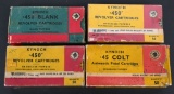 (4) BOXES KYNOCH .45 VINTAGE AMMO