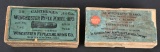 TWO BOXES WINCHESTER 44-40 AMMO