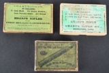 (3) BOXES SHARPS RIFLE CARTRIDGES