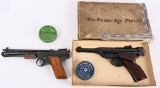 BOXED HY-SCORE AIR PISTOL & FRANKLIN PUMP