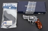 BOXED STAINLESS S & W MODEL 624 REVOLVER