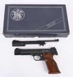 SMITH & WESSON MODEL 41 .22 W/BOX & SPARE BBL