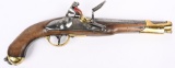 NAPOLEONIC FLINTLOCK DRAGOON PISTOL