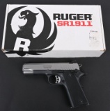 BOXED RUGER MODEL SR1911 SEMI AUTO PISTOL