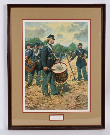 UNION DRUMMER BY DON TROIANI LIMITED EDITION PRINT