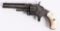 ENGRAVED & SILVER PLATED S&W MODEL NO. 1 REVOLVER