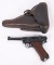 SUPERB MAUSER 42 CODE P-08 LUGER MATCHING RIG