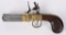 ENGLISH THOMAS 1789 TAP ACTION 6 BARREL PISTOL