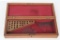 RARE MERWIN & HULBERT LG. FRAME WOOD DISPLAY CASE