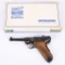 MAUSER SWISS STYLE AMERICAN EAGLE LUGER, INTERARMS