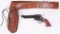 RUGER VAQUERO .45 REVOLVER WITH CUSTOM HOLSTER