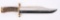 SCARCE RANDALL MOD 12 SMITHSONIAN BOWIE KIT KNIFE
