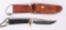 SPL, ORDER MODEL 7 FISHERMAN HUNTER RANDALL KNIFE