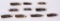 LOT OF 10 REMINGTON BULLET KNIVES