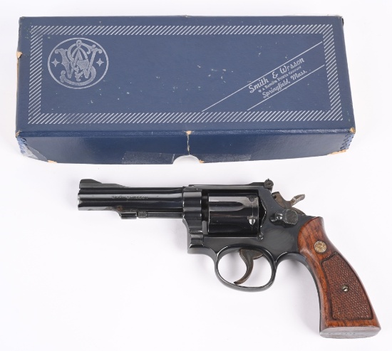 S&W MODEL 15-4 .38 REVOLVER.