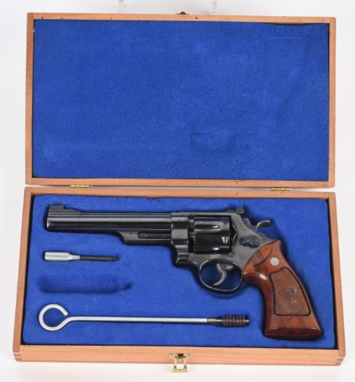 S&W MODEL 25-2 MODEL 1955 CASED REVOLVER