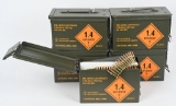 4000 RDS LINKED 5.56 AMMUNITION IN USGI CANS