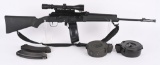 RUSSIAN SAIGA 762 SEMI AUTO 7.62x39 RIFLE + DRUMS