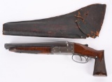 ITHACA MODEL B AUTO BURGLAR 20 GA, WITH HOLSTER