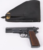 EARLY POST WAR BELGIUM BROWNING HI-POWER PISTOL