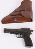 PRE-WW2 FN MODEL 1935 9MM HIGH POWER PISTOL