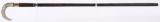 EARLY EUROPEAN SLIDING BREECH CANE GUN