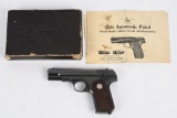 BOXED COLT MODEL 1908 SEMI AUTO .380 PISTOL
