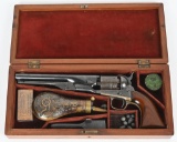 EXCEPTIONAL CASED MODEL 1861 NAVY REVOLVER