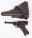 SUPERB MAUSER 42 CODE P-08 LUGER MATCHING RIG