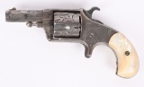 ENGRAVED HOPKINS & ALLEN XL NO 5 REVOLVER