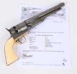 ENGRAVED ENGLISH SHIPPED COLT 1860 ARMY REVOLVER