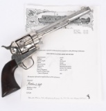 FACTORY NICKEL COLT SAA SHIPPED 1879 MEXICO CITY
