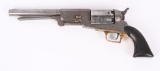 ENGRAVED COLT WALKER DRAGOON REVOLVER