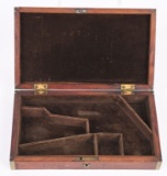 1854 DATED KITTERIDGE DEALER WOOD DISPLAY CASE