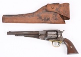 US REMINGTON NEW MODEL 1858 REVOLVER / HOLSTER