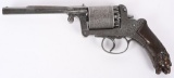 DELUXE PARISIAN EXHIBITION ENGRAVED 12 SHOT REVOLR