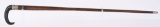 FINE CANE REVOLVER WITH BAYONET