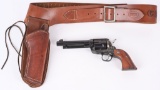 RUGER VAQUERO .45 REVOLVER WITH CUSTOM HOLSTER