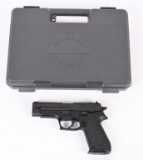 CASED SIG SAUER MODEL P220 SEMI AUTO PISTOL