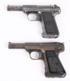 PAIR OF PRE WAR SAVAGE SEMI AUTO PISTOLS