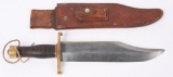 50'S RANDALL BRASS BACKED SMITHSONIAN BOWIE KNIFE