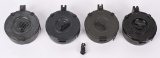 4 AK 7.62 x 39 DRUM MAGAZINES